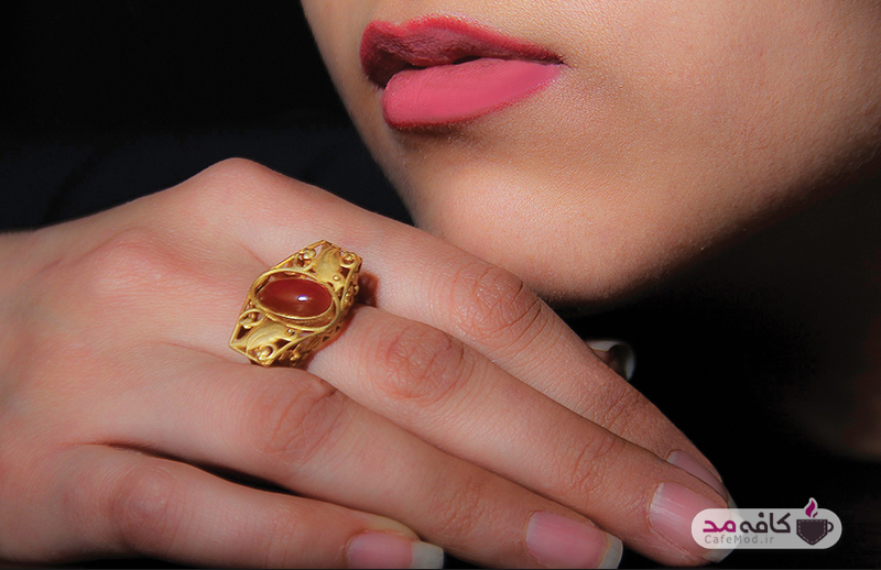 مدل جواهرات برند ایرانی Zamos