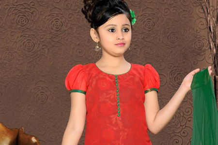 مدل لباس هندی دخترانه 9