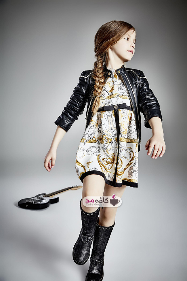 مدل لباس پاییزه دخترانه Roberto Cavalli