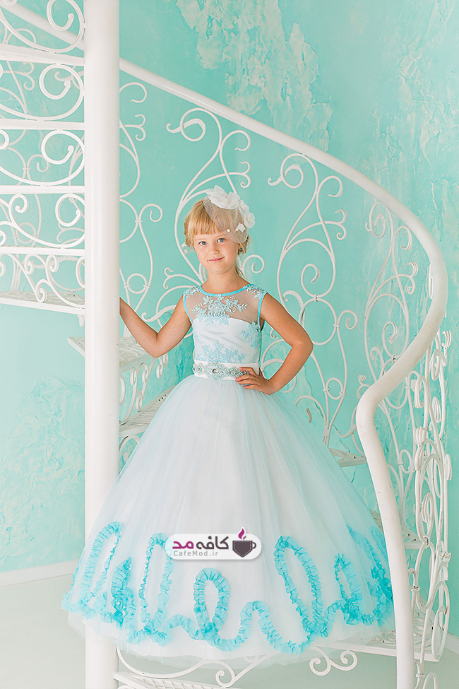 مدل لباس دخترانه مجلسی little princess