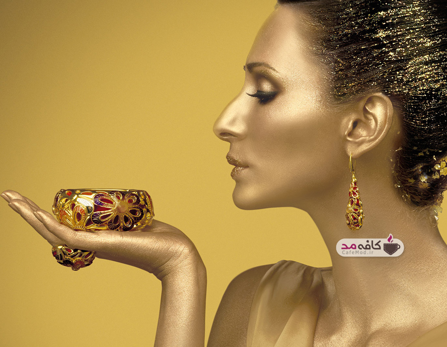 مدل طلا و جواهرات Graziella