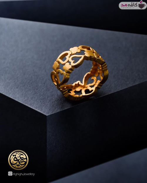 مدل طلا و جواهرات گالری عقیق