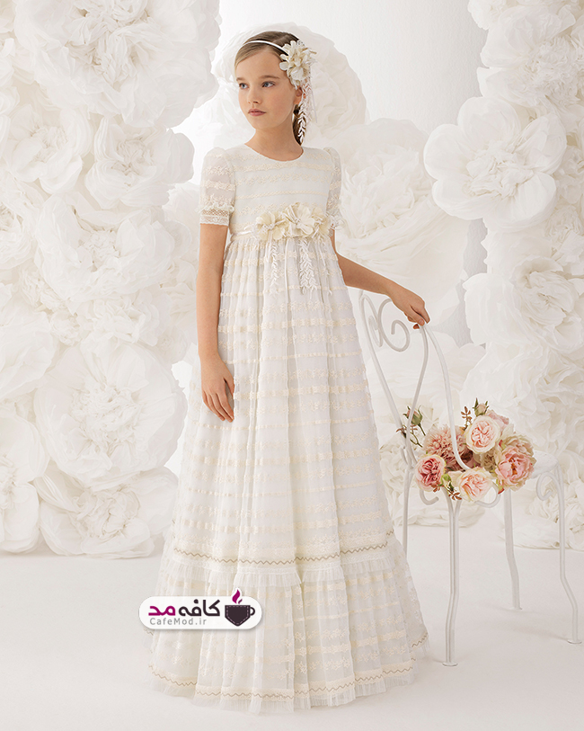 مدل لباس عروس دخترانه RosaClara