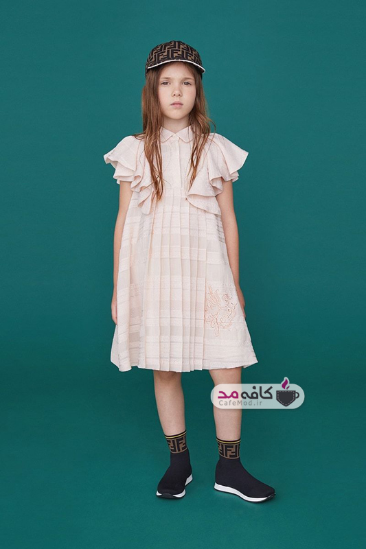 مدل لباس بچگانه Fendi