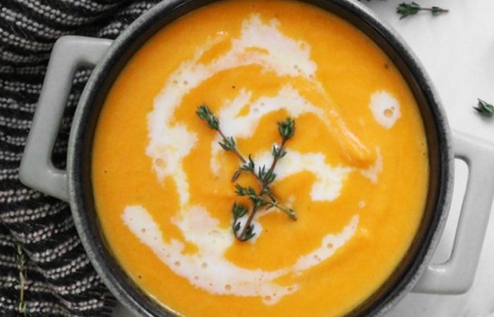 طرز تهیه سوپ پاکسازی کننده هویج و زنجبیل