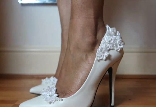 فیلم آموزش تزیین کفش عروس