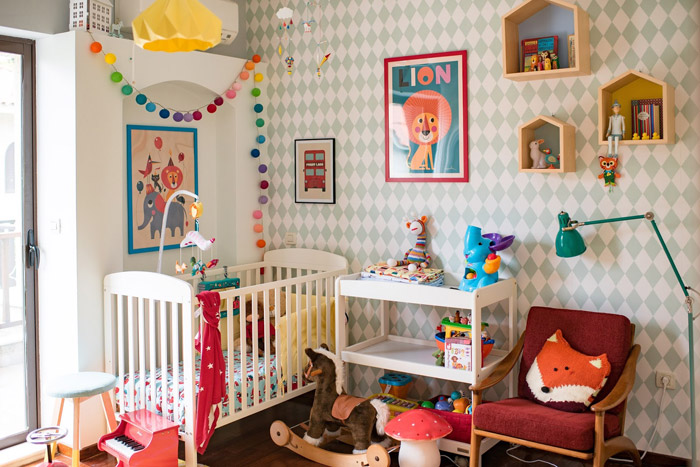 تزیین اتاق نوزاد با ایده های جذاب