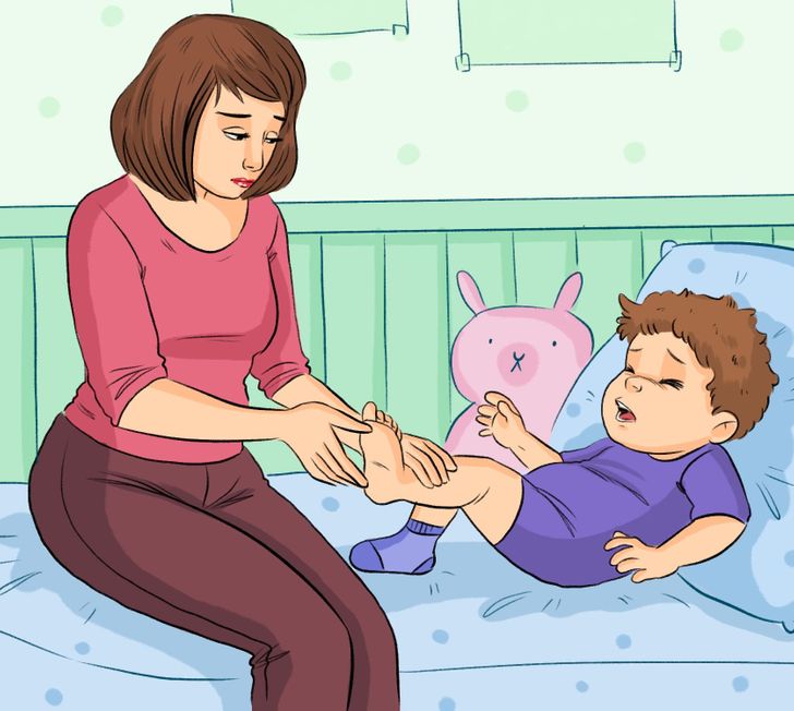 ۷ نقطه فشار برای رفع مشکلات جسمی نوزادان