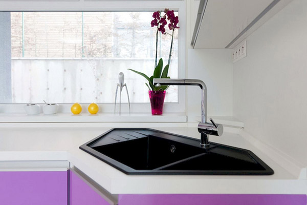 سینک آشپزخانه مناسب برای فضاهای کوچک