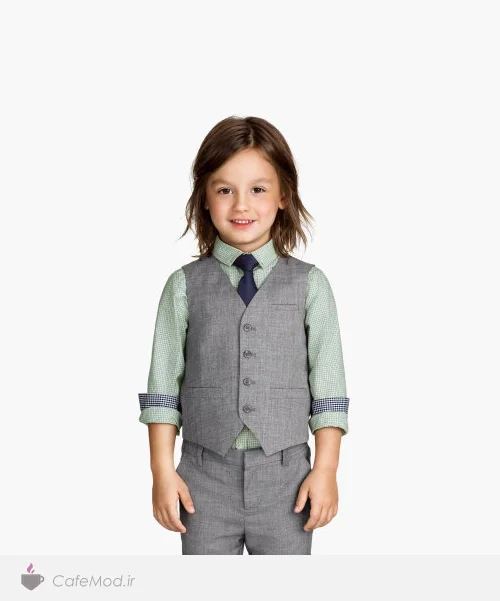 مدل کت و جلیقه پسرانه H&M