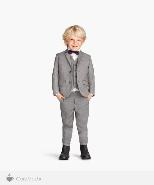مدل کت و جلیقه پسرانه H&M