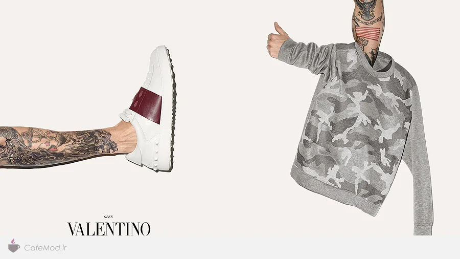 مدل لباس مردانه Valentino  1