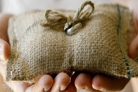 آموزش جا حلقه ای با گونی 3
