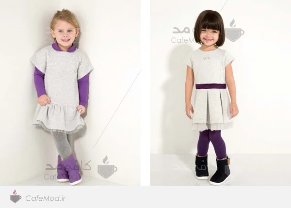 مدل لباس دخترانه پسرانه Armani-Junior