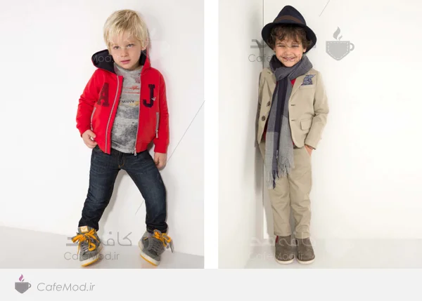 مدل لباس دخترانه پسرانه Armani-Junior