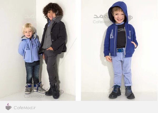 مدل لباس دخترانه پسرانه Armani-Junior