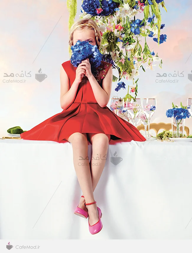 مدل لباس دخترانه DIOR 2015