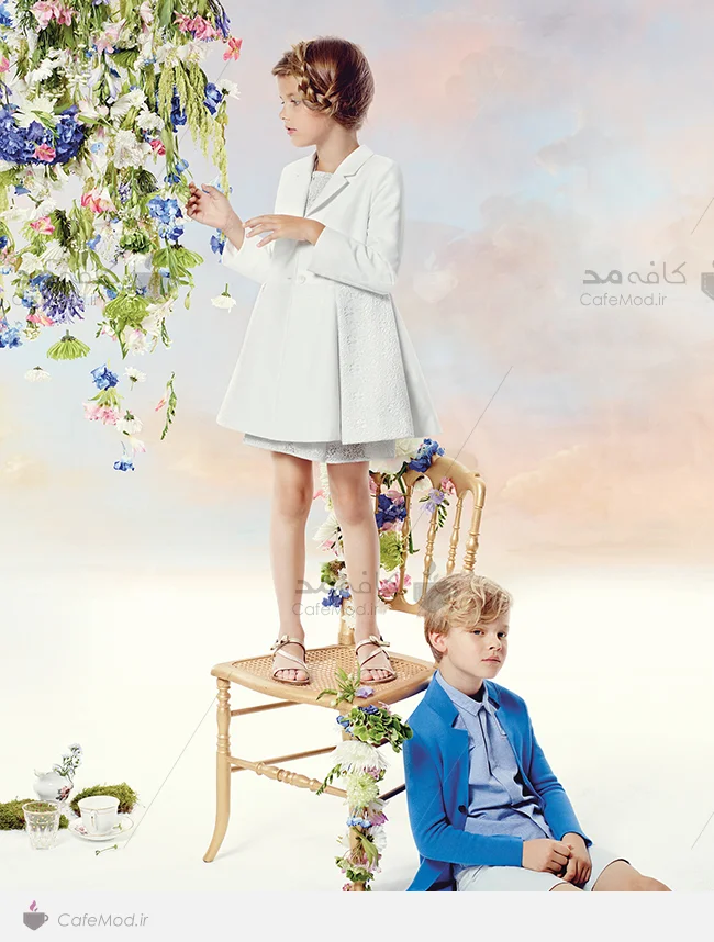مدل لباس دخترانه DIOR 2015