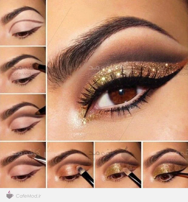 آموزش آرایش چشم