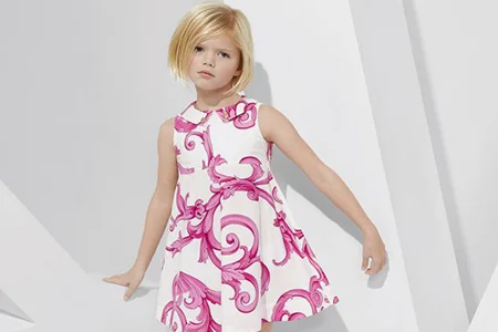 مدل لباس دخترانه پسرانه versace 2015 1