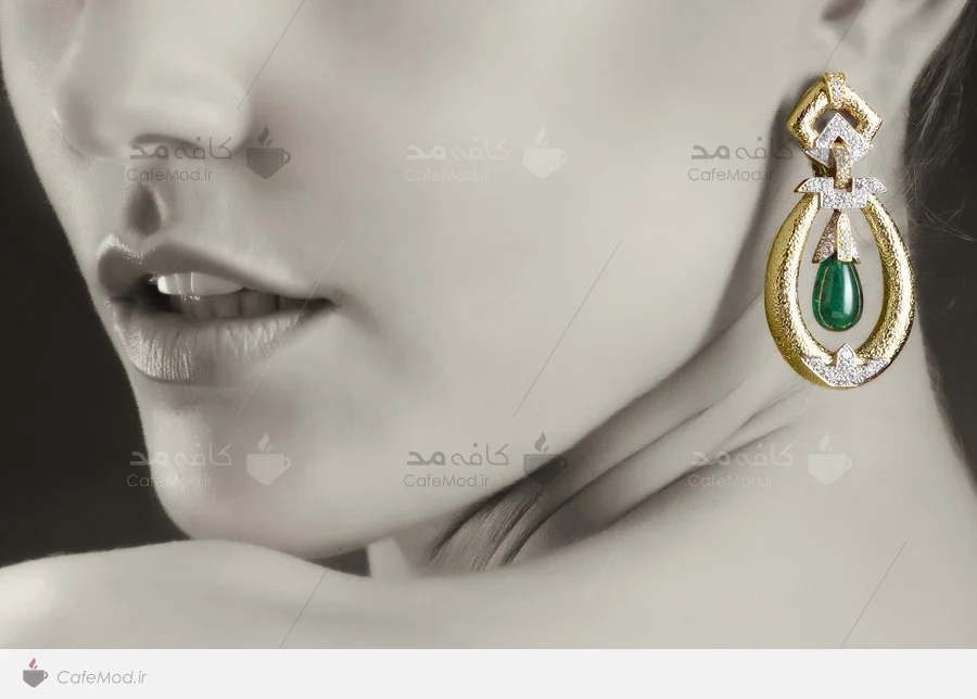 مدل گوشواره جواهر جدید