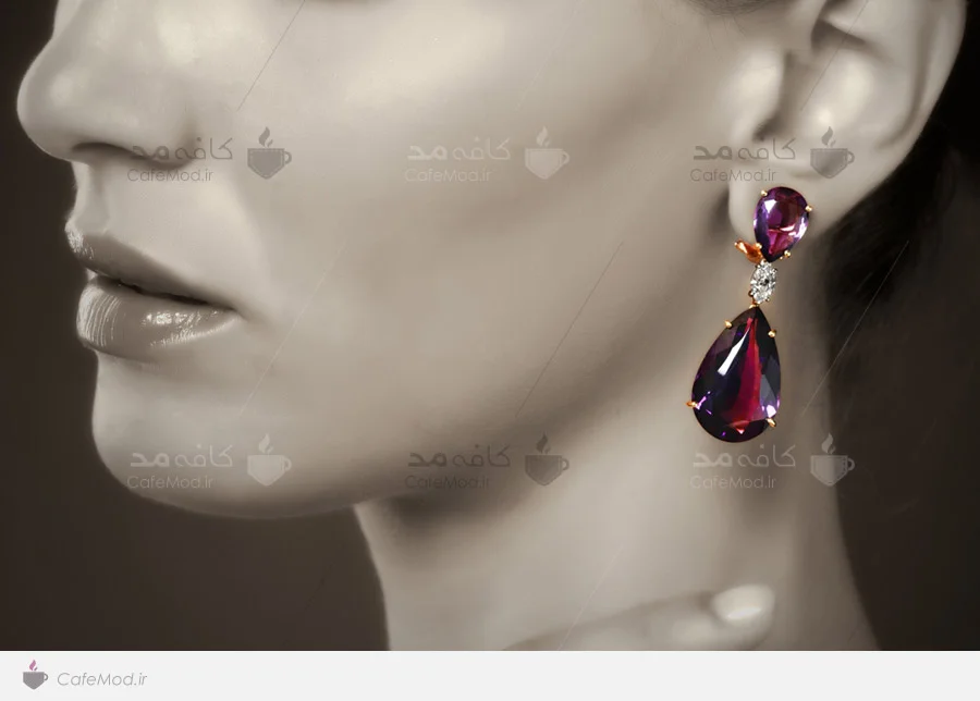 مدل گوشواره جواهر جدید
