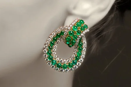 مدل گوشواره جواهر  9