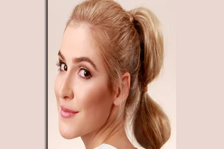 آموزش آرایش موجی دم اسبی 2