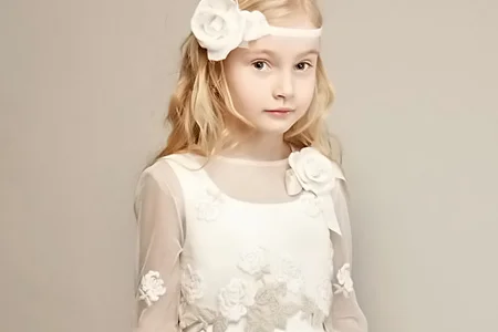 مدل لباس عروس دخترانه 11