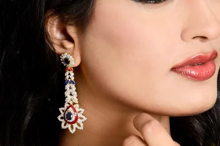 مدل گوشواره هندی Kaneesha 9