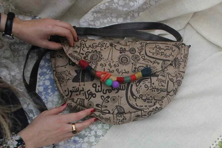 مدل کیف زنانه فرفره رنگی 6