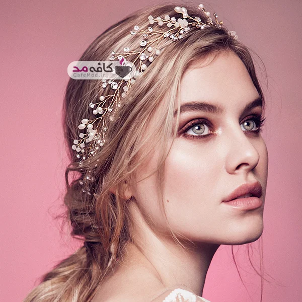 مدل تاج عروس Olivia