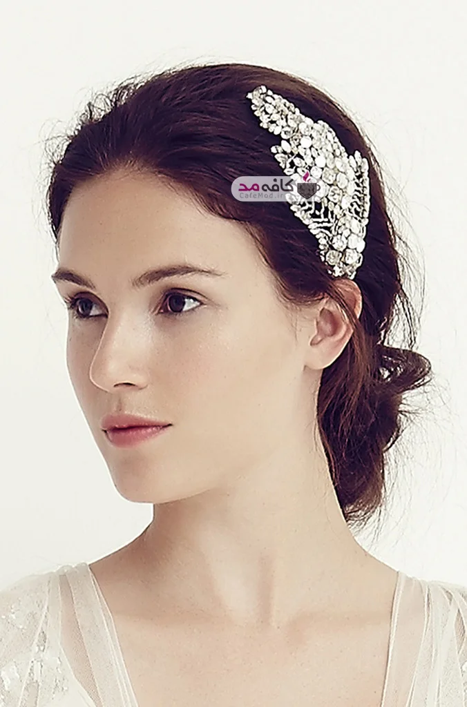 مدل تاج عروس Jenny Packham
