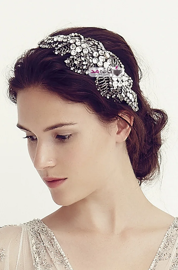 مدل تاج عروس Jenny Packham