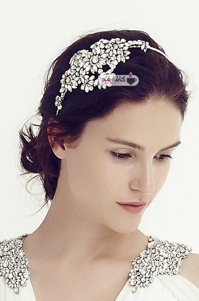 مدل تاج عروس Jenny Packham