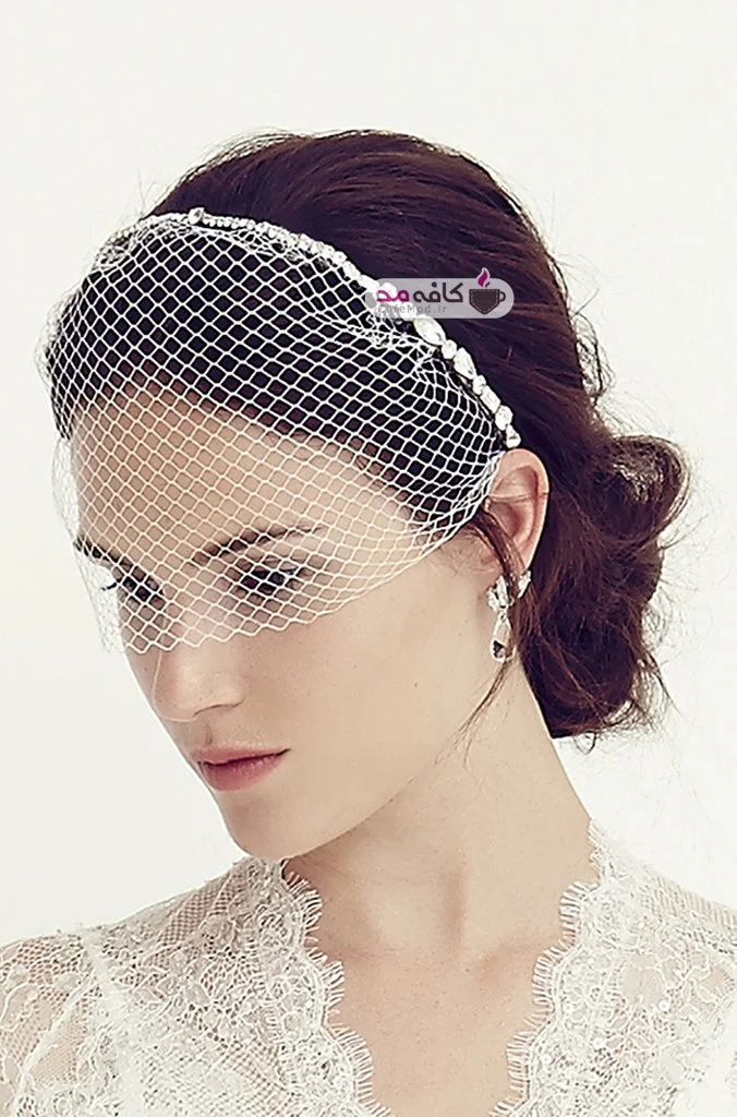 مدل تاج عروس Jenny Packham