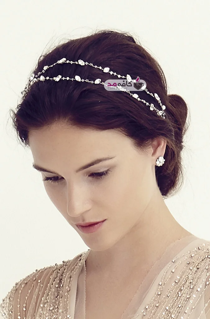 مدل تاج عروس Jenny Packham