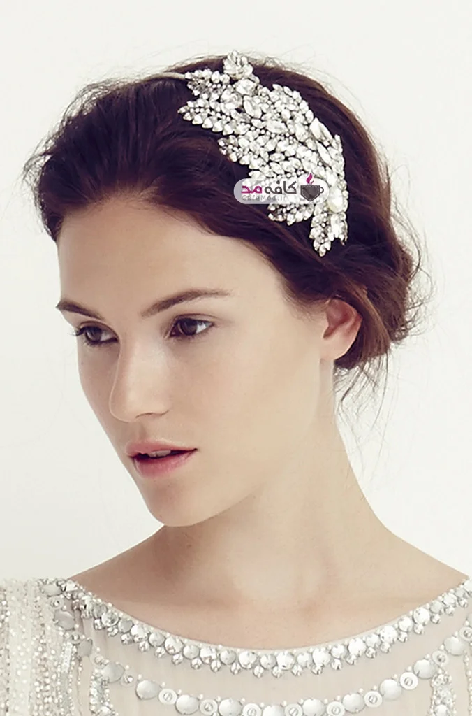 مدل تاج عروس Jenny Packham