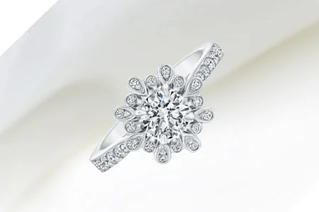 مدل حلقه نامزدی HarryWinston 10