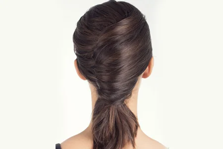 آموزش مدل مو متوسط 2