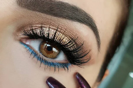 مدل آرایش چشم و سایه چشم 10