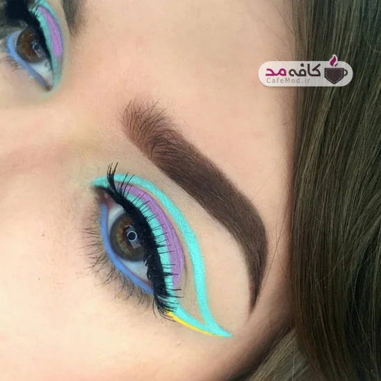 سبک نو برای آرایش چشم