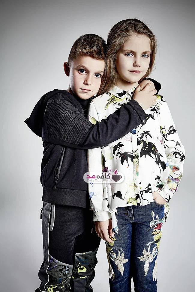 مدل لباس پاییزه دخترانه Roberto Cavalli