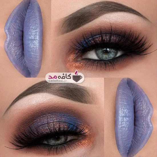 مدل آرایش چشم و لب