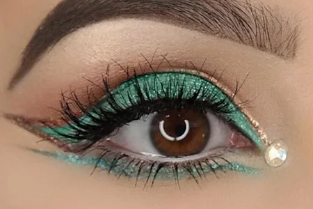 آرایش چشم و سایه چشم مجلسی 11