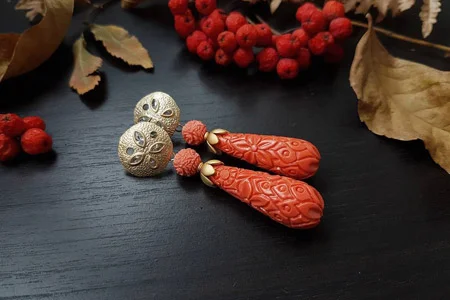 مدل گردنبند و گوشواره 11