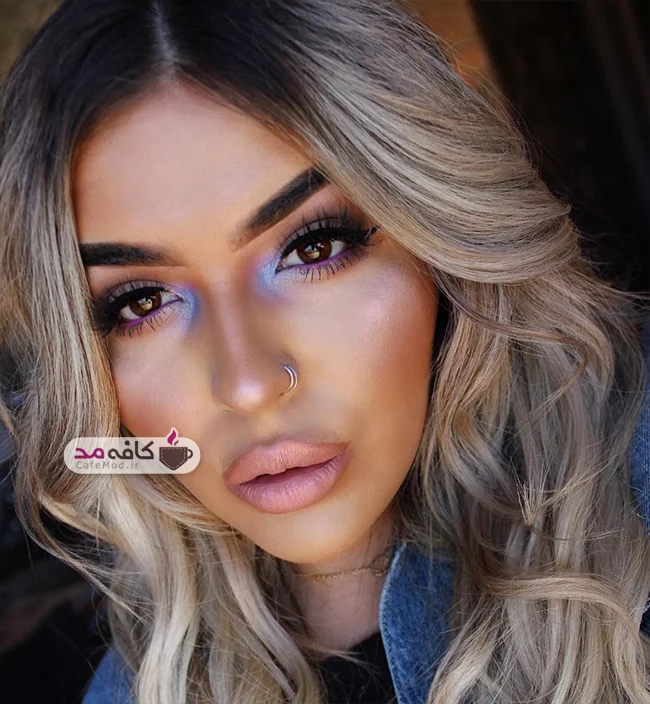 مدل آرایش صورت Kylee Taylor