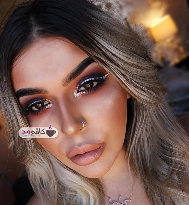 مدل آرایش صورت Kylee Taylor