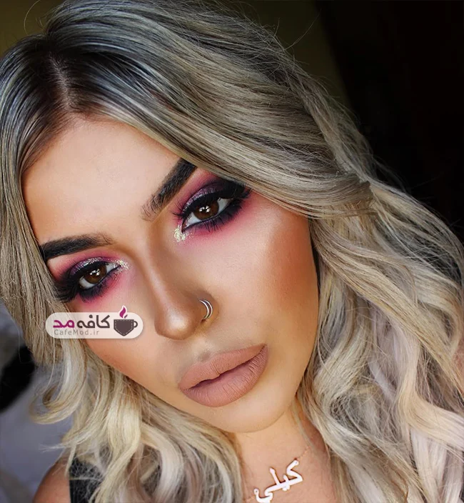 مدل آرایش صورت Kylee Taylor