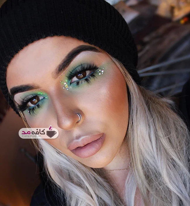 مدل آرایش صورت Kylee Taylor